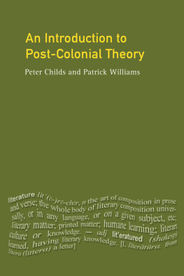 Peter Childs - An Introduction to Post-Colonial Theory