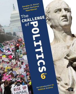 Douglas W. Simon - The Challenge of Politics: An Introduction to Political Science