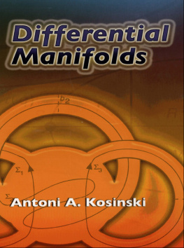 Antoni A. Kosinski - Differential Manifolds