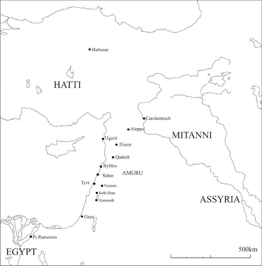 Map showing the principal locations and civilizations in the Near East during - photo 5