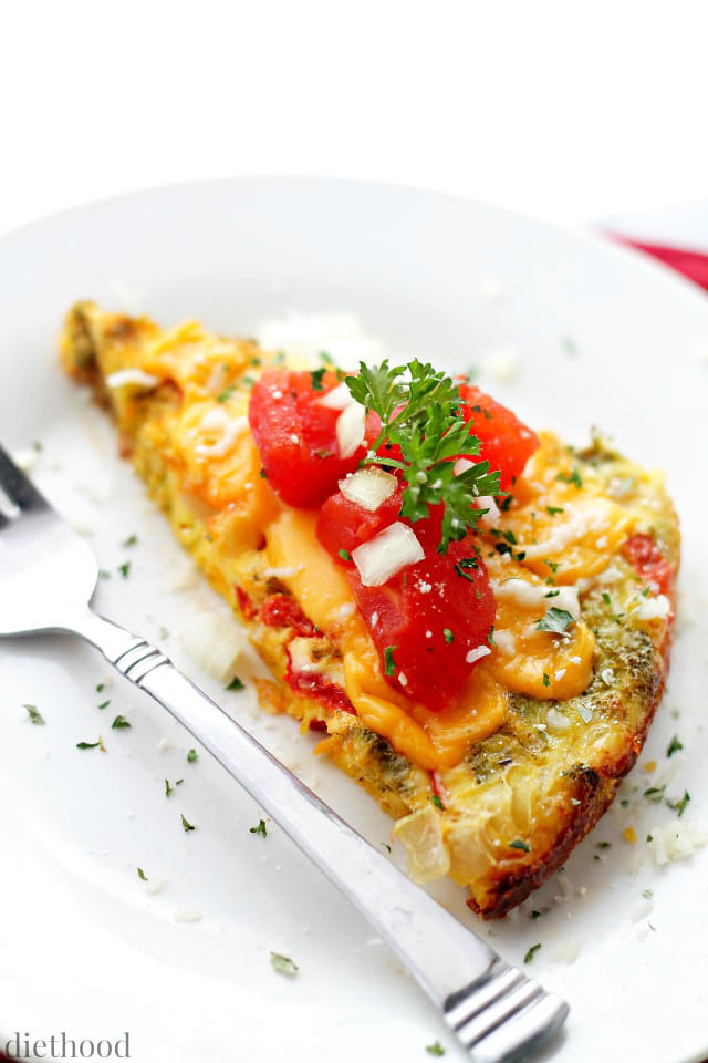 This is a crazy good slow cooker omelet It is simply loaded with protein and - photo 6