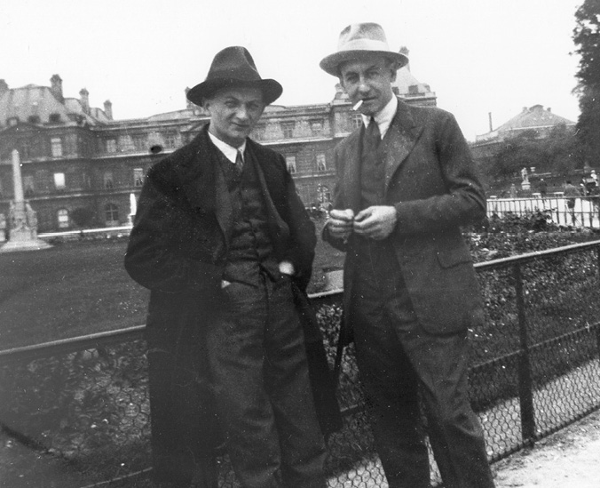 Joseph Roth with Heinrich Wagner Joseph Roth with Bernard von Brentano in - photo 13