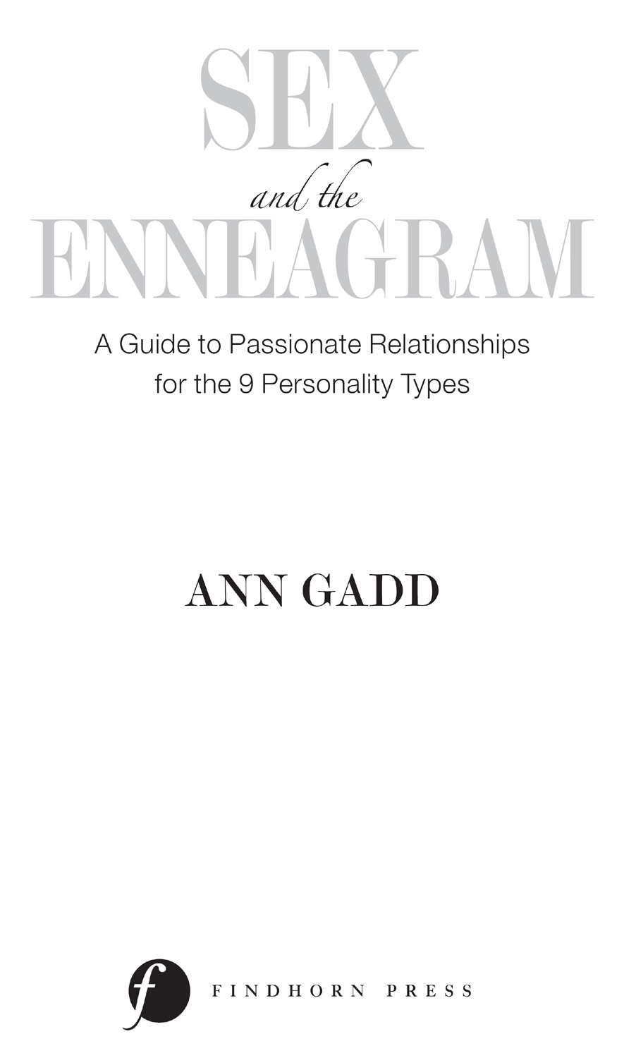 Sex and the Enneagram A Guide to Passionate Relationships for the 9 Personality Types - image 2