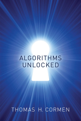 Thomas H. Cormen [Cormen - Algorithms Unlocked