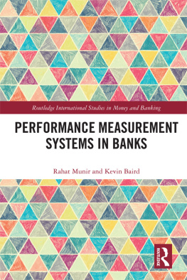 Rahat Munir - Performance Measurement Systems in Banks
