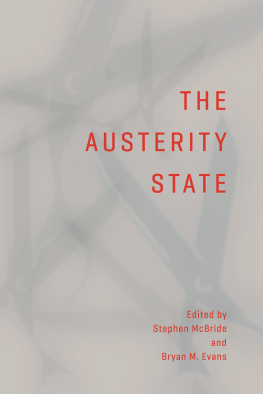 Bryan Evans - The Austerity State