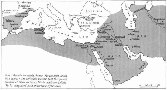 The Islamic Empire by 750 The Jews of Islam c 750 The Jews Settle in - photo 6