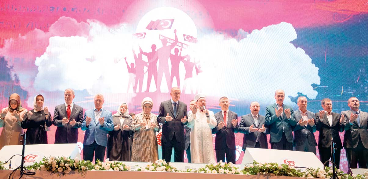 Post-coup Unity Rally in Istanbuls Yenikap parade ground which the government - photo 30