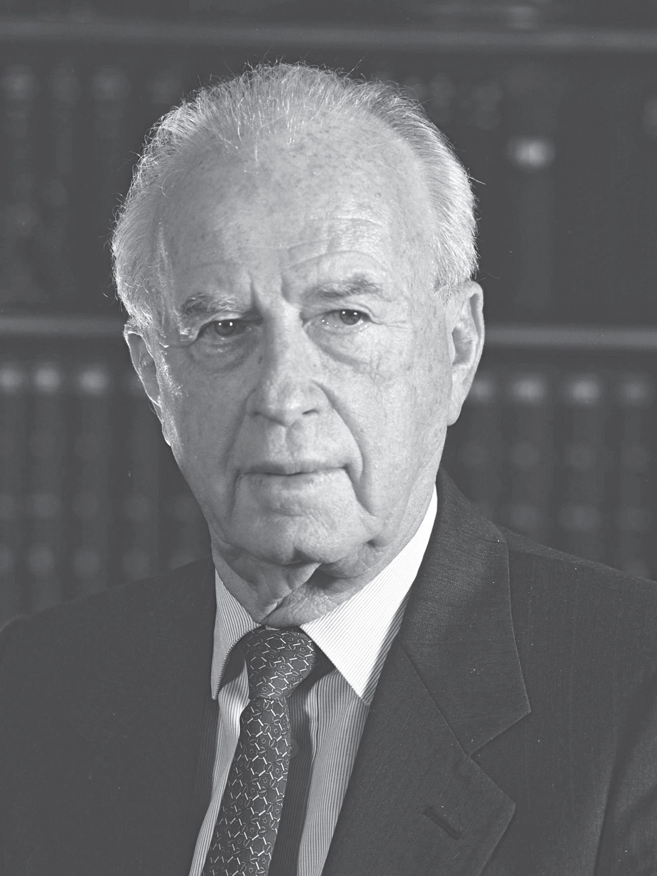 Portrait of Prime Minister and Defense Minister Yitzhak Rabin 1994 Saar - photo 4