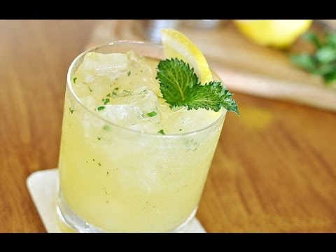 A unique refreshing juice recipe made up with fresh lemon extract with fresh - photo 7