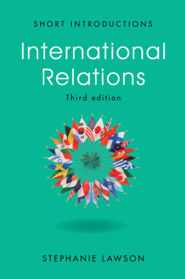 Stephanie Lawson - International Relations