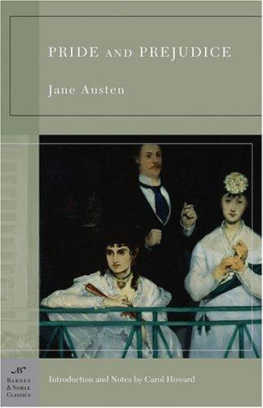 Jane Austen - Pride and Prejudice (Barnes & Noble Classics)