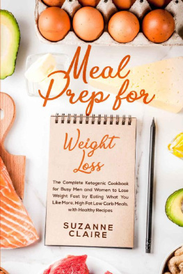 Suzanne Claire - Meal Prep for Weight Loss