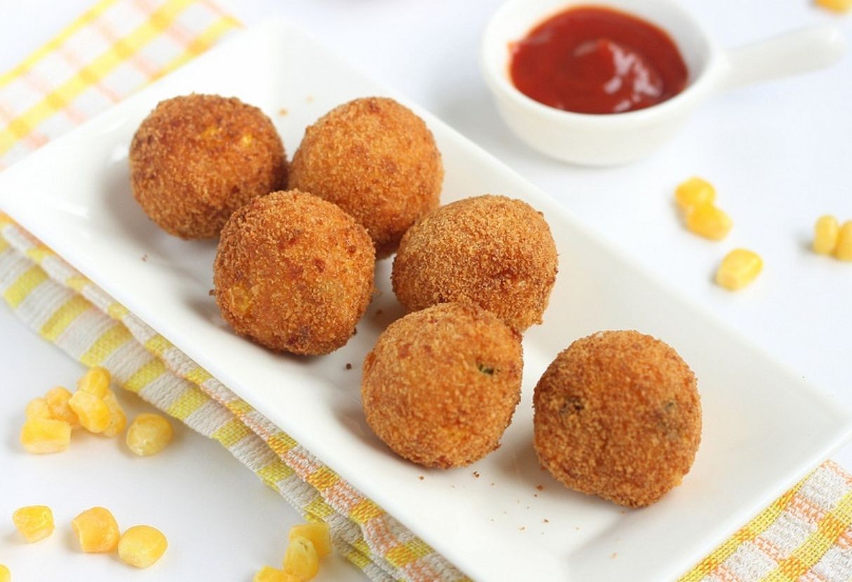 Battered and deep-fried cheese balls Yield Prep Time 10 minutes Cook - photo 15