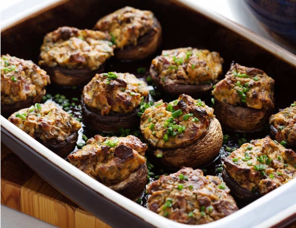 These stuffed mushrooms melt in your mouth with the first bite I like to make - photo 8