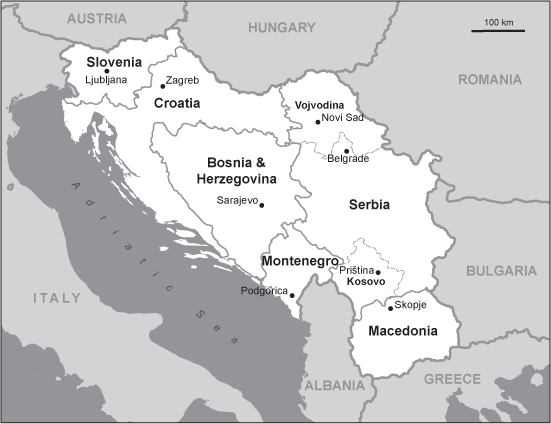 The regions of former Yugoslavia before it started to break up in 1991 - photo 4