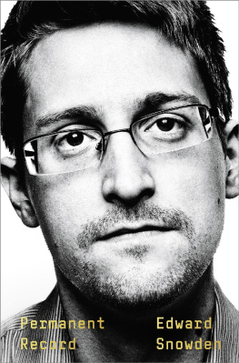 Edward Snowden Permanent Record