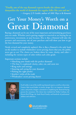 Fred Cuellar How to Buy a Diamond: Insider Secrets for Getting Your Money’s Worth