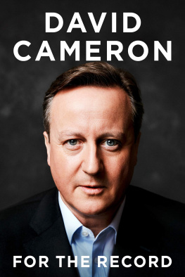 David Cameron - For the Record