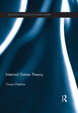 Tassos Patokos Internal Game Theory