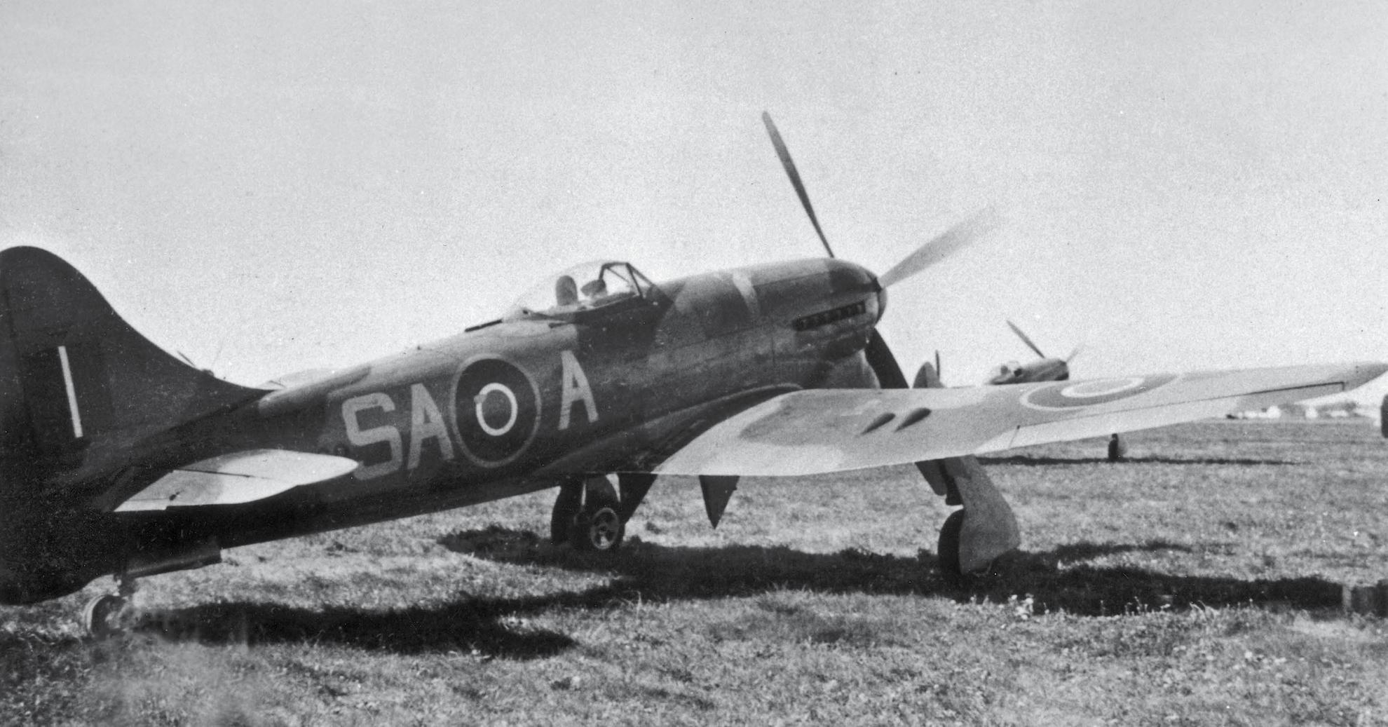 Tempest V NV969SA-A of Sqn Ldr Warren E Schrader RNZAF CO of No 486 Sqn at - photo 5