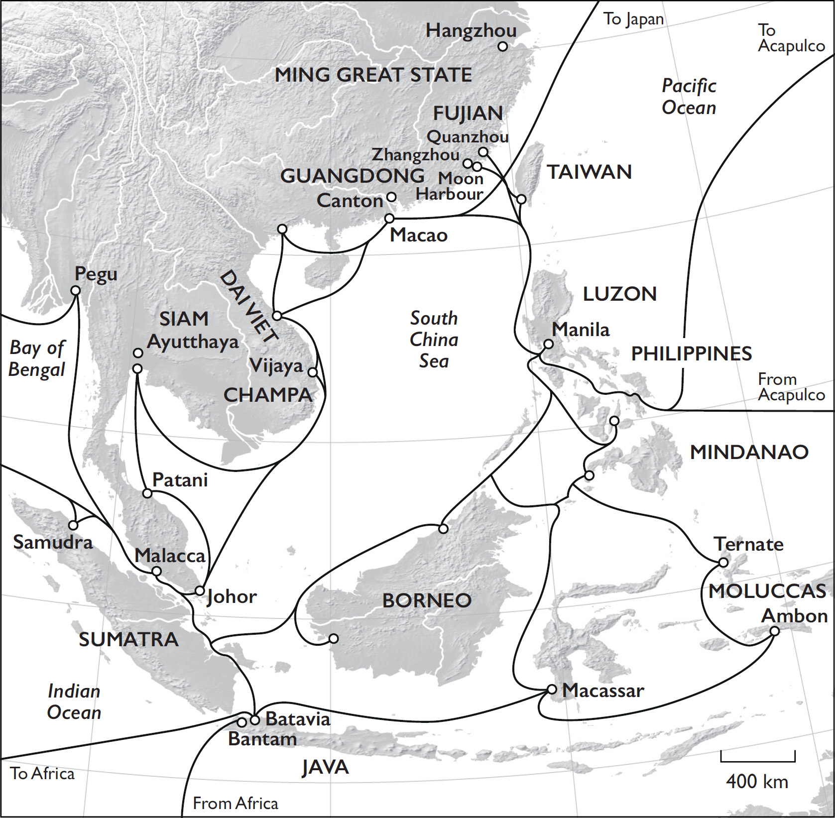 4 Maritime connections around the South China Sea c 1604 5 Manchu - photo 5