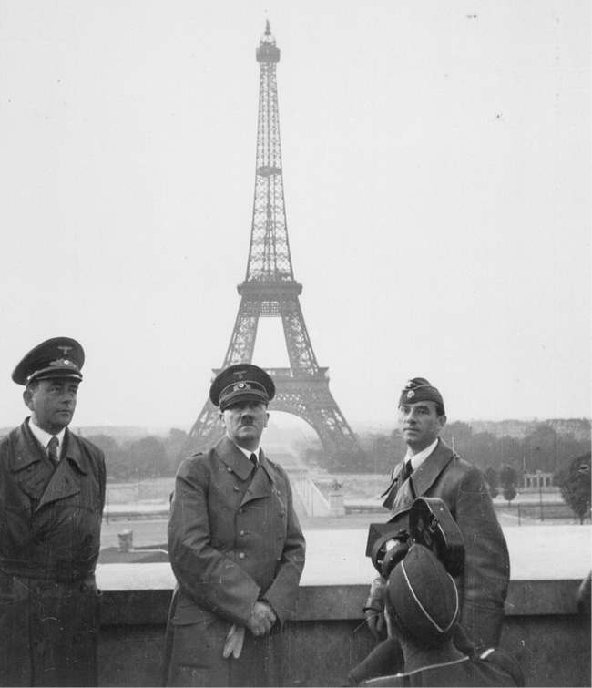 Adolf Hitler in front of the Eiffel Tower General Facts As a result of the - photo 2