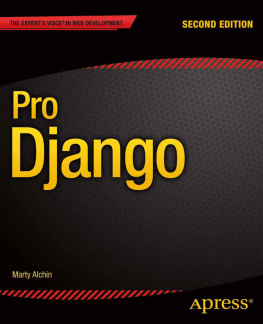 Marty Alchin Pro Django