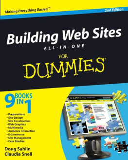 Claudia Snell - Building Web Sites All-in-One For Dummies