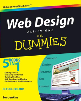 Sue Jenkins Web design all-in-one desk reference for dummies