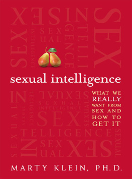 Winter Alan Sexual intelligence: what we really want from sex--and how to get it