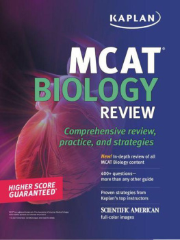 Kaplan - Kaplan MCAT Biology Review