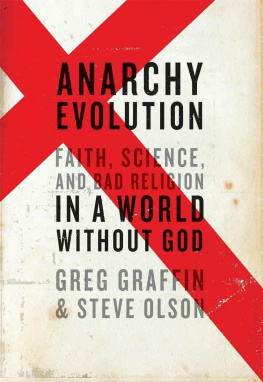 Greg Graffin Anarchy Evolution: Faith, Science, and Bad Religion in a World Without God