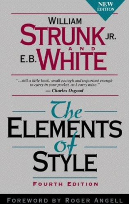 Fein Stephen M. The Elements of Style