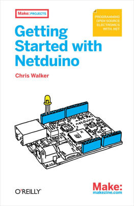 Walker - Getting Started with Netduino