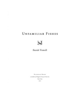 Sarah Vowell - Unfamiliar Fishes