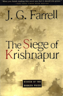 J.G. Farrell The Siege of Krishnapur