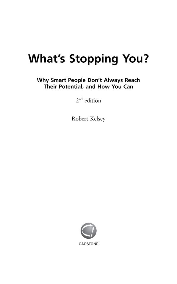 This updated second edition first published 2012 2012 Whats Stopping You Ltd - photo 1