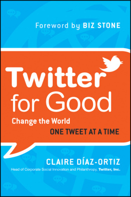 Stone Biz Diaz-Ortiz Claire & Biz Stone Twitter for Good