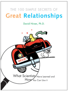 David Niven - The 100 Simple Secrets of Great Relationships