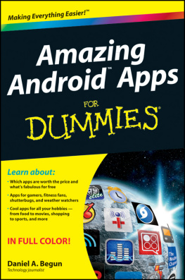 Begun - Amazing Android Apps For Dummies