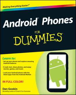 Gookin - Android Phones For Dummies