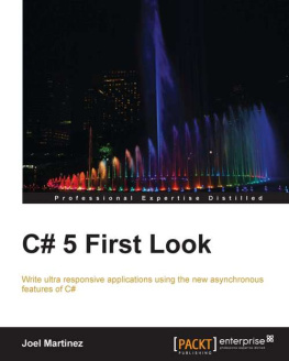 Martinez - C# 5 First Look