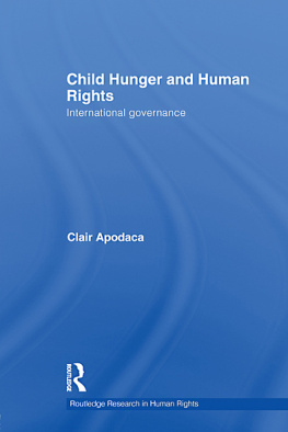 Apodaca - Child hunger and human rights international governance