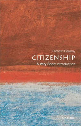 Richard Bellamy - Citizenship: A Very Short Introduction