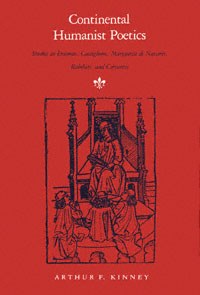 title Continental Humanist Poetics Studies in Erasmus Castiglione - photo 1