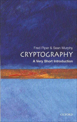 Murphy Sean - Cryptography: A Very Short Introduction