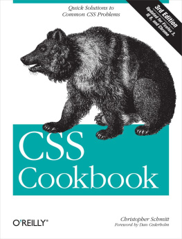 Cederholm Dan - CSS Cookbook
