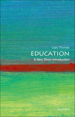 Gary Thomas - Education: A Very Short Introduction