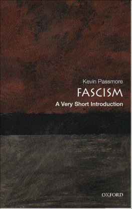 Kevin Passmore Fascism: A Very Short Introduction